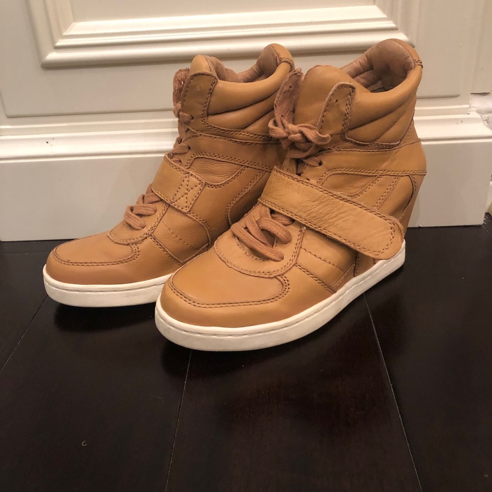 ASH Hightop Sneaker Leather Wedges